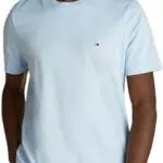 Tommy Hilfiger Herren T-Shirt Kurzarm Seasonal Solid Tee mit Rundhalsausschnitt