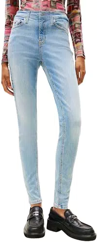 Tommy Jeans Damen Jeanshose Nora Skinny Mid Rise Denim