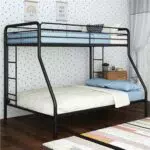 Dorel Twin-Over-Ganzmetall-Etagenbett Platzsparend Mit Robustem Stahlrahmen