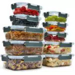 Uandu Glasbehälter mit Deckel für Meal Prep – BPA-frei, Spülmaschinengeeignet