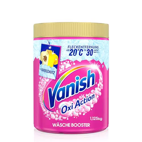 Vanish Oxi Action Pulver Fleckenentferner und Wäsche-Booster ohne Chlor