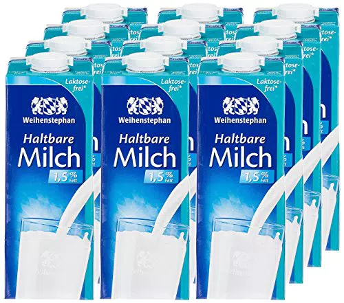 Weihenstephan Laktosefreie Haltbare Milch 1,5% Fett