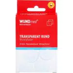Wundmed Wund-Pflaster Rund Transparent Pflaster