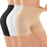 YADIFEN Damen Radlerhose Kurze Leggings Unter Kleider Anti Scheuern Bequem